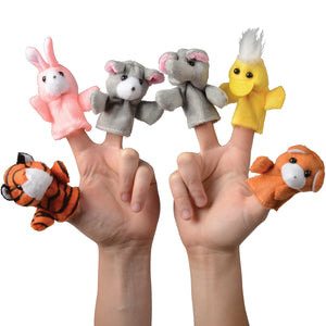 Animal Finger Puppets Toy (One Dozen)