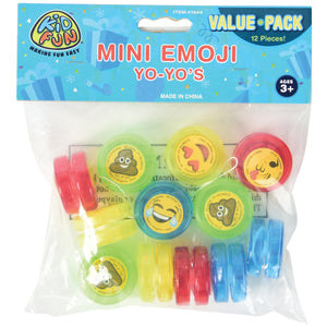 Mini Smile Yo-Yos Toy (One Dozen)