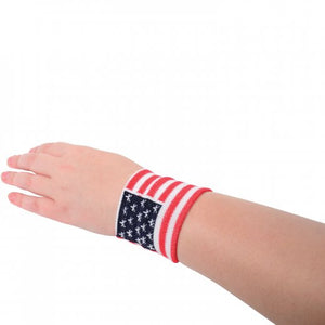 Usa Flag Wristbands (1 Dozen) - Holidays