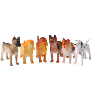 Dogs - 4 Inch Plush Toy (One dozen)