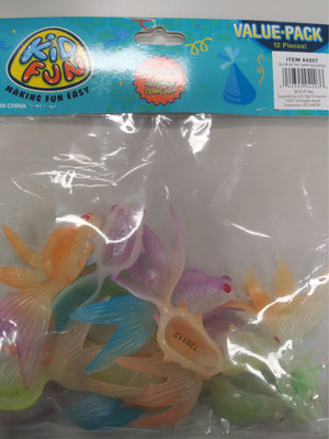 Glow In The Dark Goldfish Toy (one dozen)