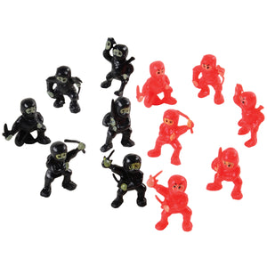 Mini Ninja Figures Toy (One Dozen)