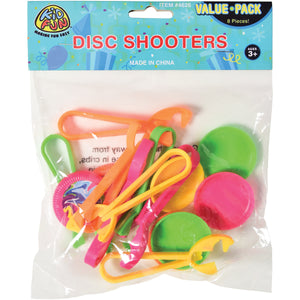 Disc Shooters Toy Set (Pack of 8)