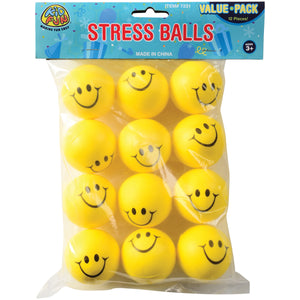 Smile Squeeze Balls Toy (One Dozen)