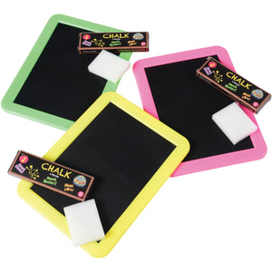 Blackboards With Chalk And Erasers Stationery (One Dozen)
