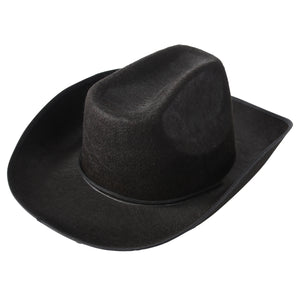 Cowboy Hat - Black Costume Accessory