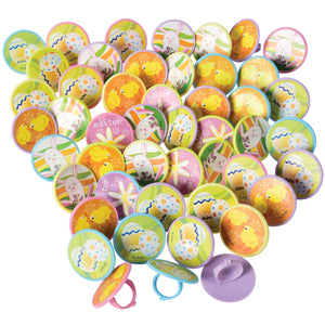 Easter Rings Party Favor, 48 Pieces
