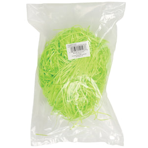 Easter Grass - Plastic Green Decoration (One Dozen)