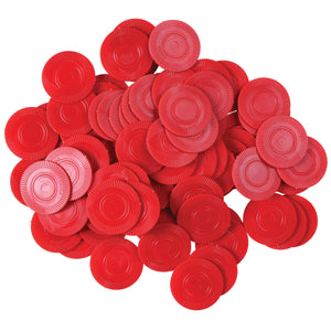 Bulk Poker Chips Red Game Accessory (bag of 100)