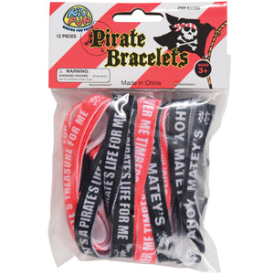 Pirate Bracelets Party Favor (One Dozen)