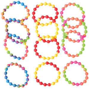 Silicone Bead Bracelets Party Favor (1 Dozen)