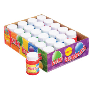 Party Mini Bubbles Party Favor, 24 per Box