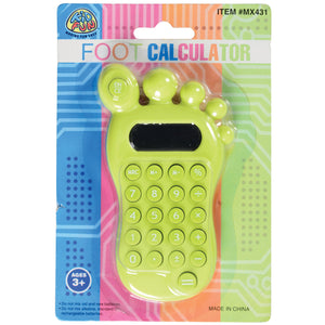 Foot Calculator Stationery