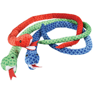 Jumbo Scaly Snakes Plush Toy (One dozen)