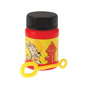 Firefighter Mini Bubbles Party Favor - (Box of 24)