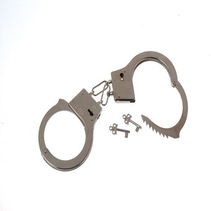 Economy Metal Handcuffs Costume Accessory