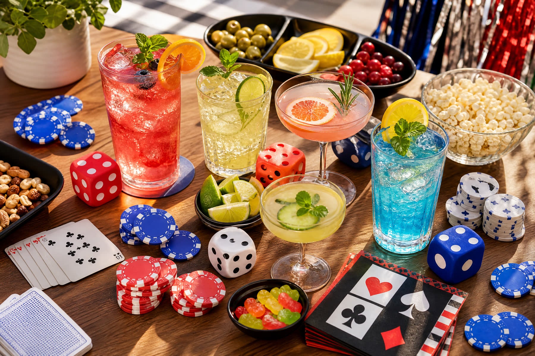 Casino Night Mocktails Recipes and Presentation Tips for a Showstopping Party