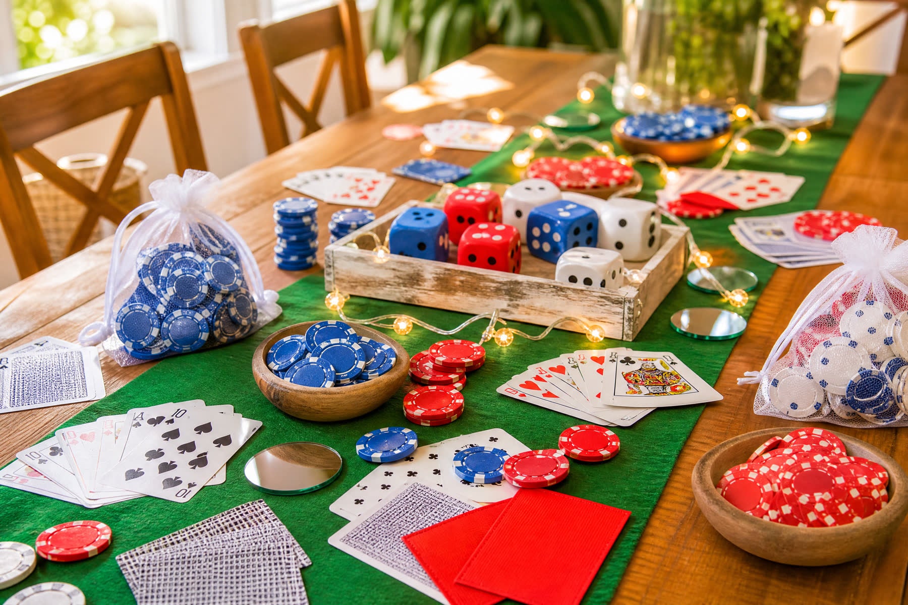 DIY Casino Decor Ideas for Budget Lighting Covers and Centerpieces