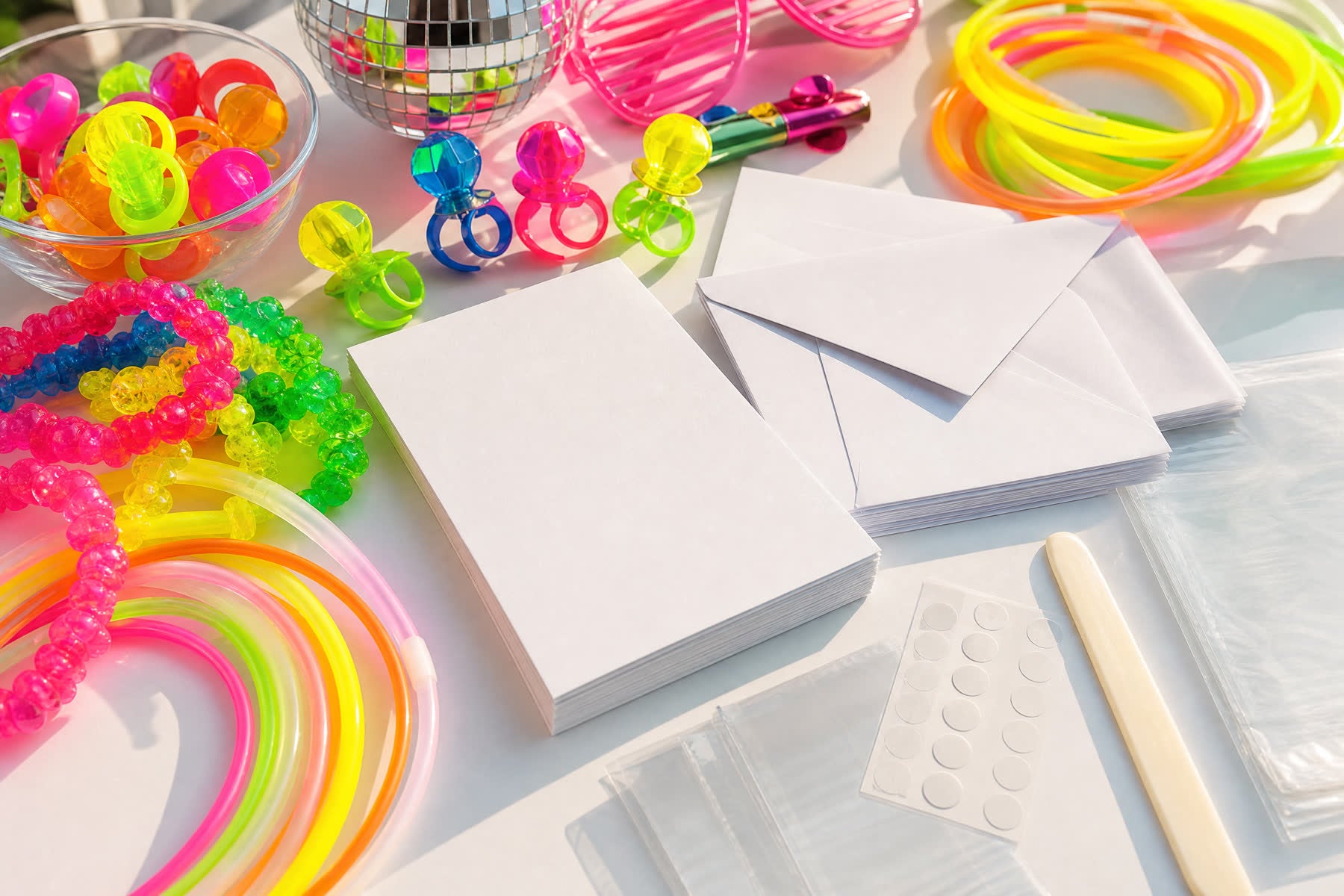 DIY glow invitations templates and assembly tips for blacklight parties