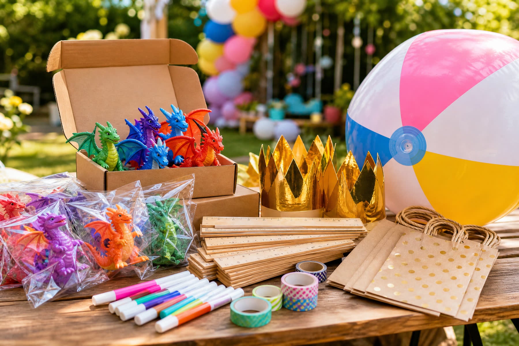 Party kits for busy parents with ready to go craft packs
