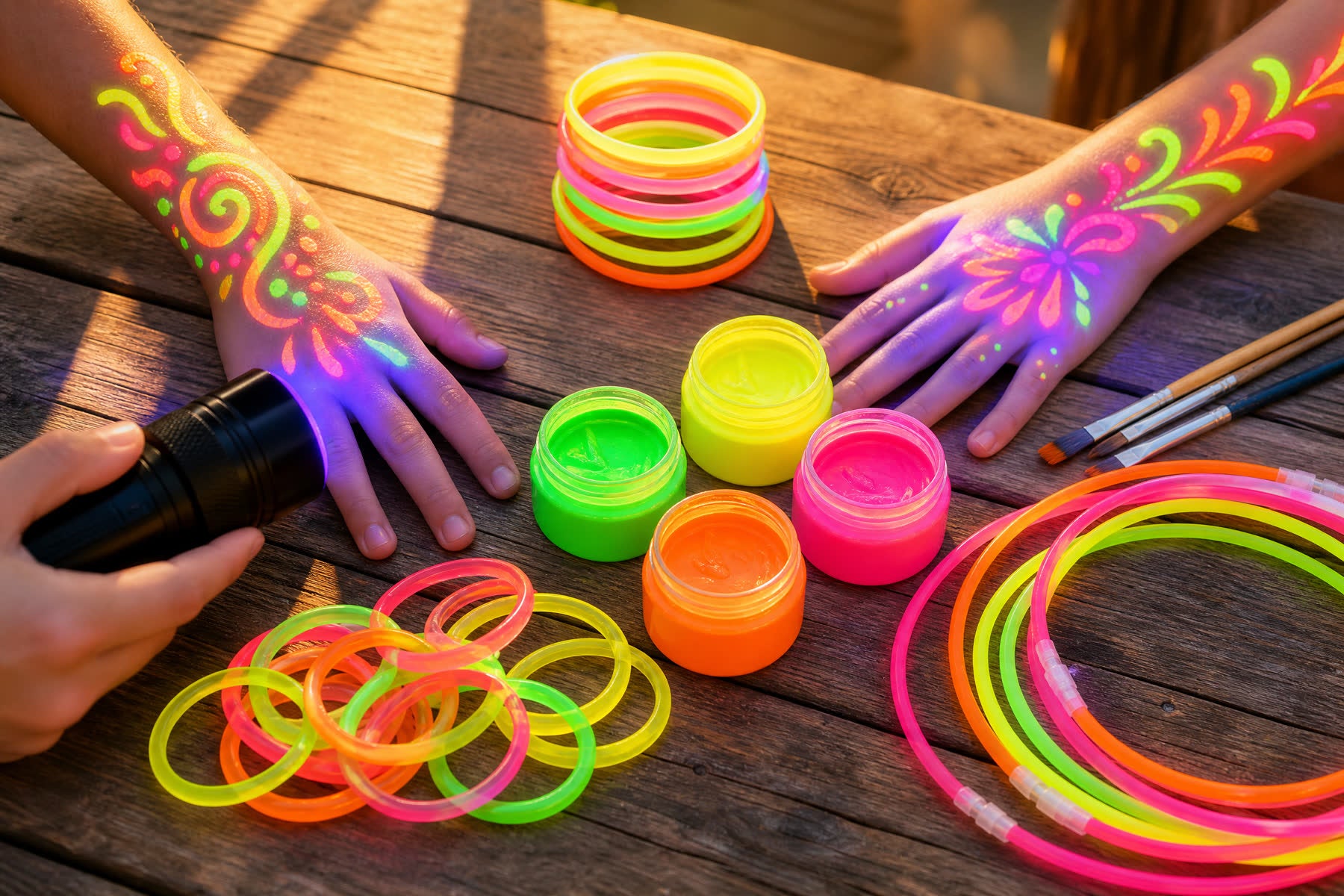 Safe Glow Face Art with Carnival Face Paint and Easy Cleanup Tips
