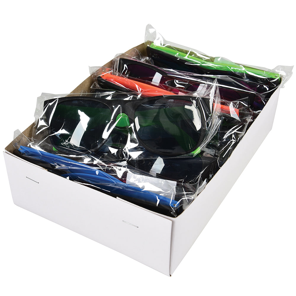 Neon Rubber Sunglasses Party Favor (1 Dozen)
