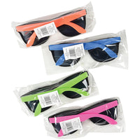 Neon Rubber Sunglasses Party Favor (1 Dozen)