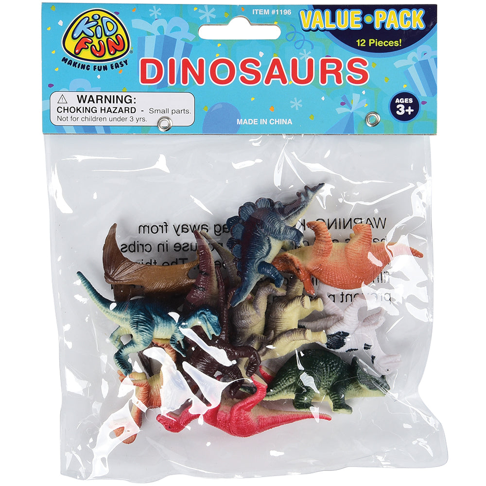 Toy Mini Dinosaur Animals (One Dozen)