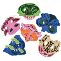 Dinosaur Foam Costume Masks (1 dozen)