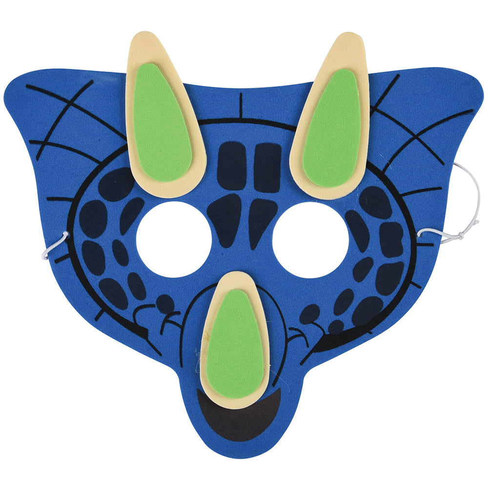 Dinosaur Foam Costume Masks (1 dozen)