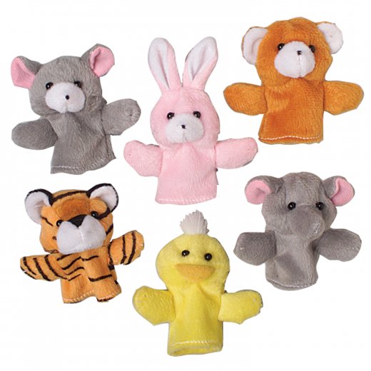 Animal Finger Puppets Toy (One Dozen)