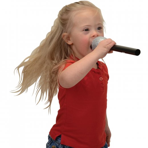 Glitter Microphones Party Favor (1 Dozen)