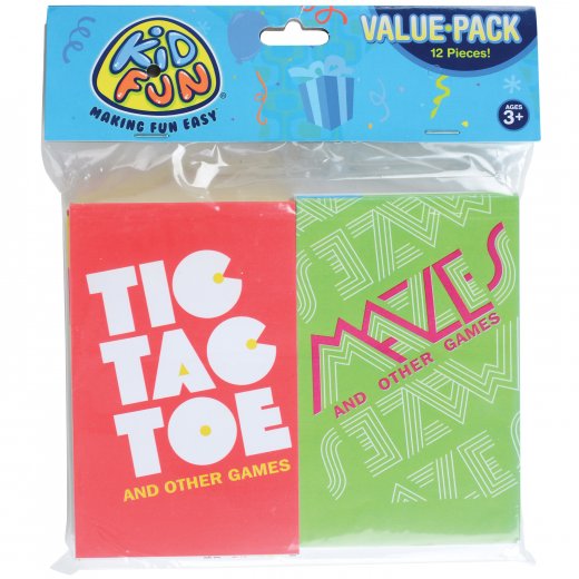 Activity Pads- Assortment Kids Stationery (One Dozen)