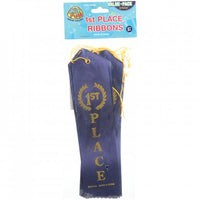 1st Place Winner Ribbons Party Favor (1 dozen)