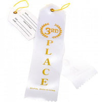Winners Ribbons - 3rd Place Party Favor (One Dozen)