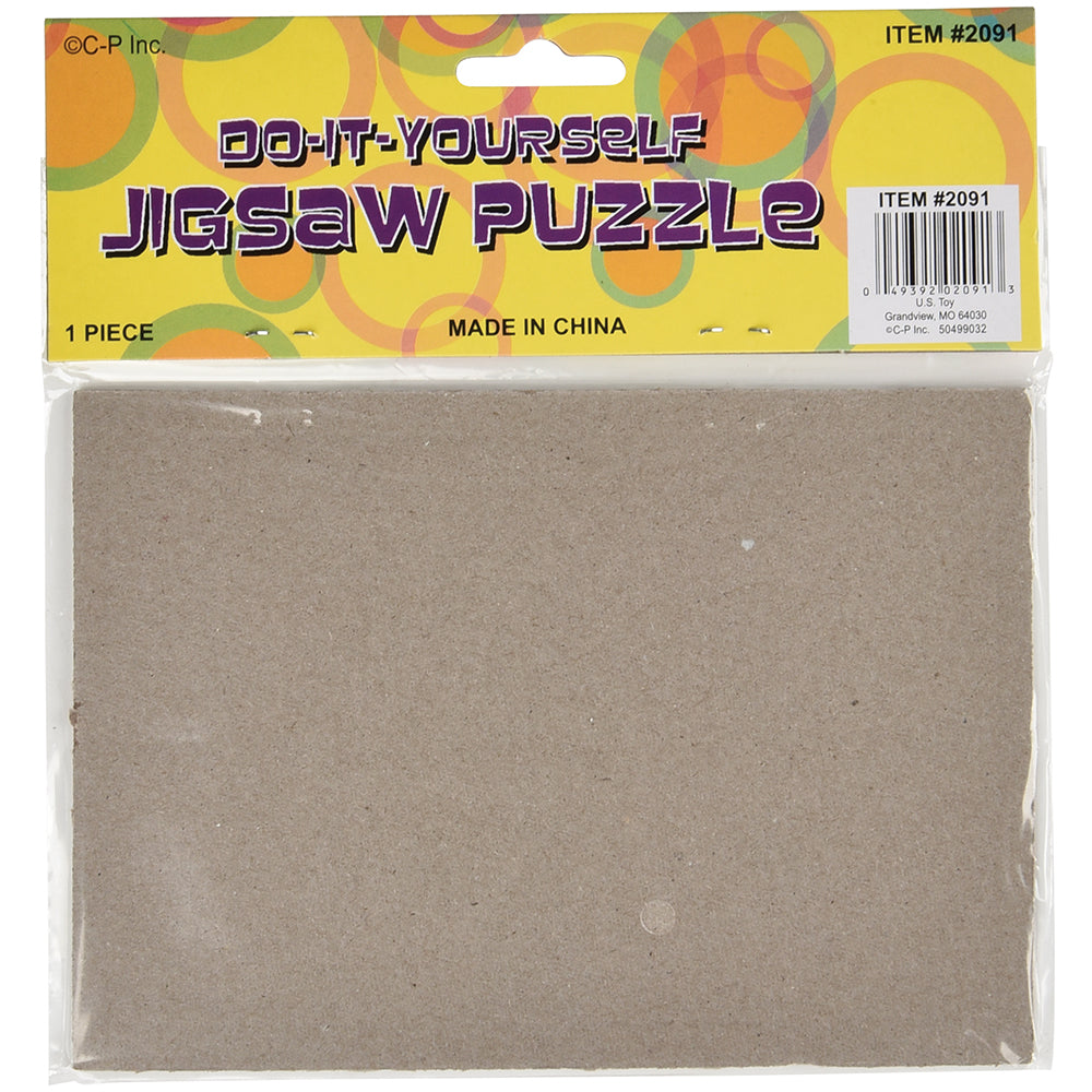 Blank Jigsaw Puzzles Toy (One Dozen)