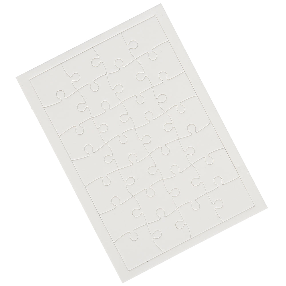 Blank Jigsaw Puzzles Toy (One Dozen)