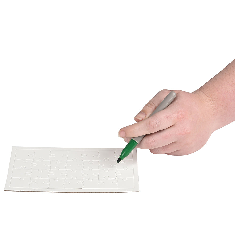 Blank Jigsaw Puzzles Toy (One Dozen)