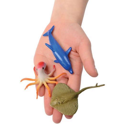 Mini Sea Animals Toy Set (One dozen)