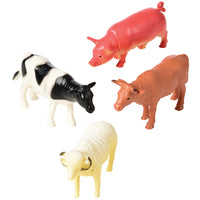 Farm Animals Plush Toy (One dozen)