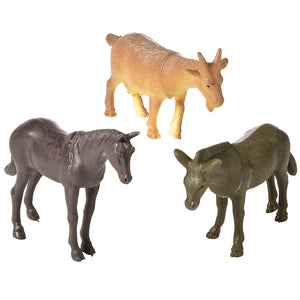 Farm Animals Plush Toy (One dozen)