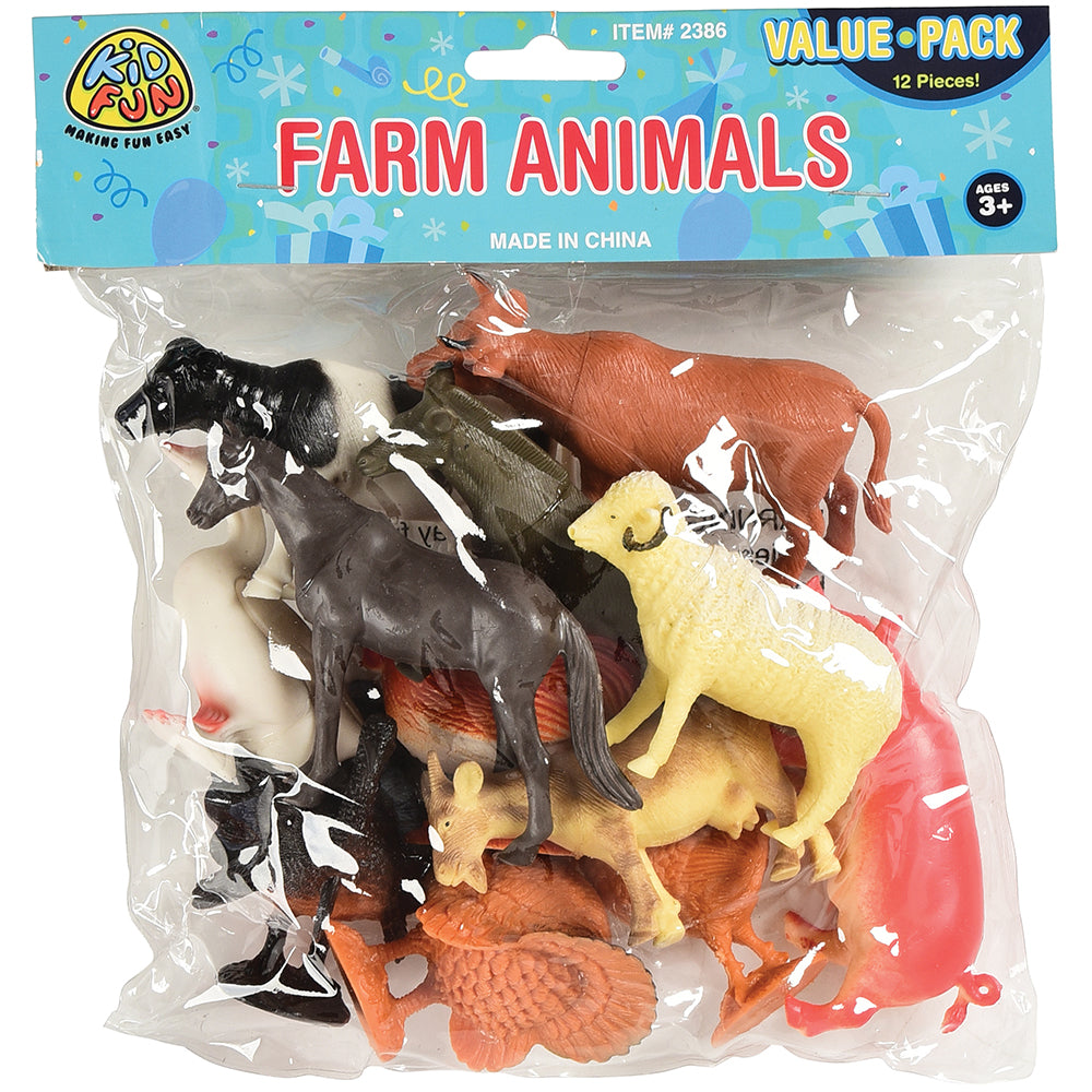 Farm Animals Toy (One dozen)