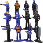 Police Figures Toy Set (1 Dozen)
