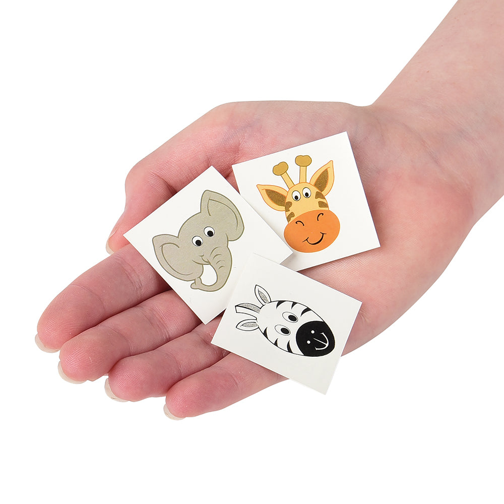 Wild Animal Tattoos Party Favor (144 pieces)