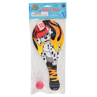 Firefighter Paddle Balls Toy (One dozen)