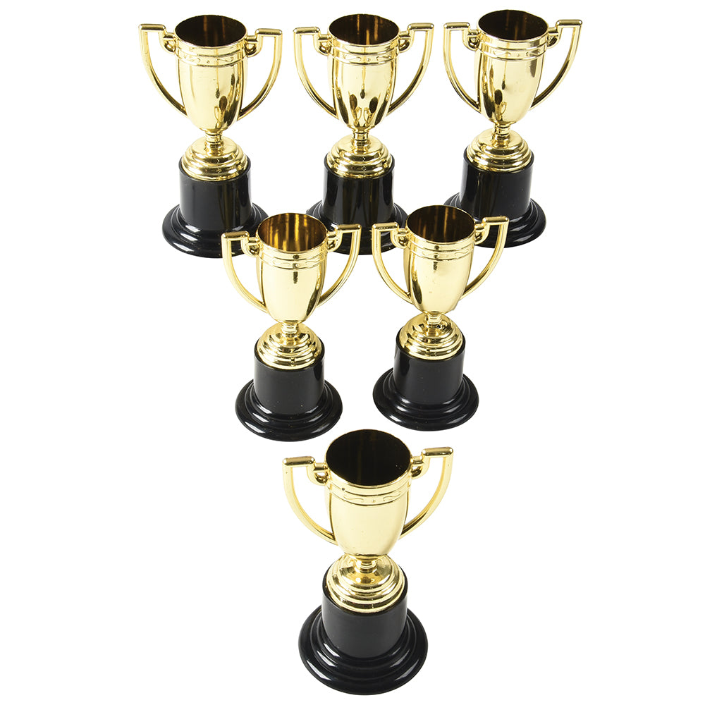 Small Gold Trophies Party Favor (1 Set Of 6)