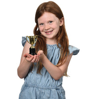 Small Gold Trophies Party Favor (1 Set Of 6)