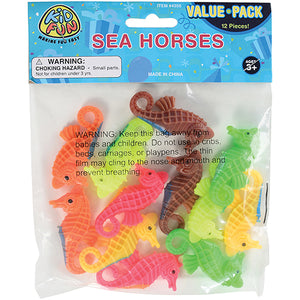 Plastic Sea Horses Toy Set (1 Dozen)