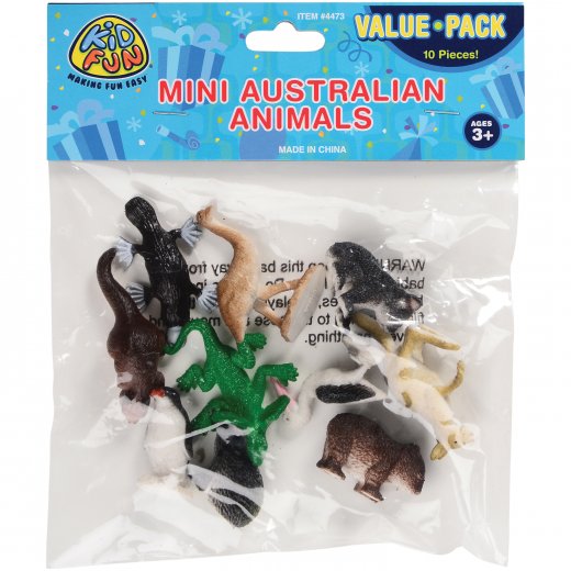 Mini Australian Animals Toy 10-Pc Set