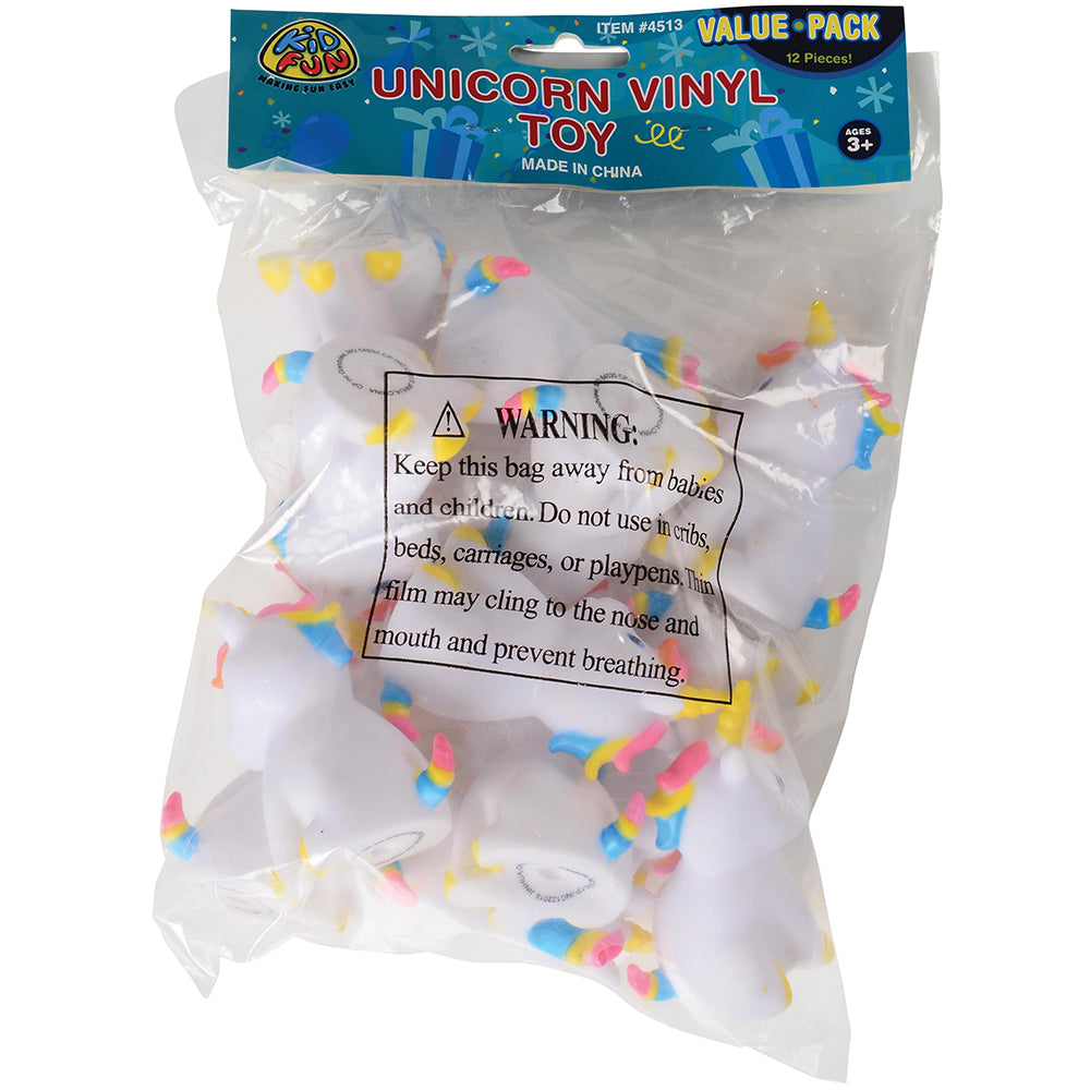 Unicorn Vinyl Toy (pack of 12)